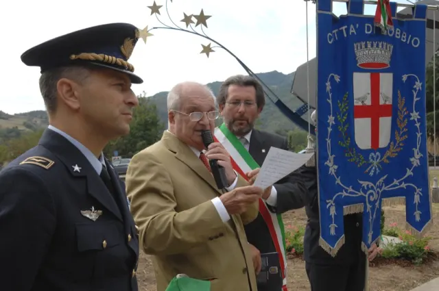 Inaugurazione Monumento Caduti Dellaria Della Valtrebbia Bobbio5